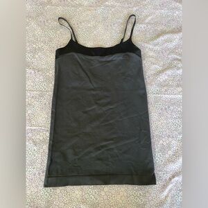Banana Republic Black Slim Slip Tank Top